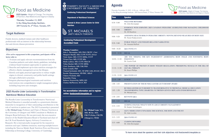 Food As Medicine Update Brochure 2025 700x453